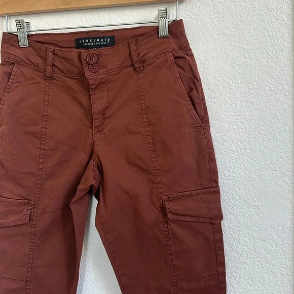 Sanctuary Rebel pants Rich Clay - Picture 3 of 7